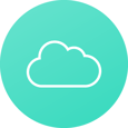 Cloud 1 - Icon - Green