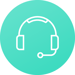 Headphones - Icon - Green