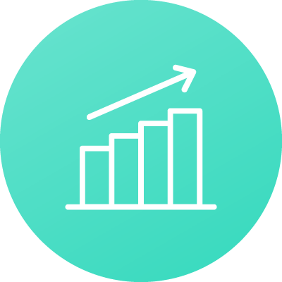Increase - Icon - Green