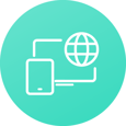 Internet 2 - Icon - Green