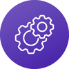 Settings - Icon - Purple