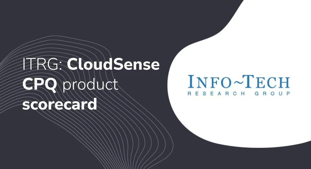 CloudSense CPQ product scorecard
